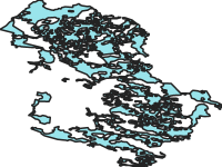 Connected Areas favourable for biodiversity in Albania